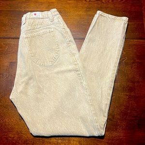 Vintage 80s Novis Heartland High Rise Denim Jeans Made in USA